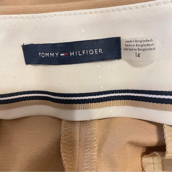 Tommy Hilfiger Side Stripe‎ Ankle Khaki Pants NWT Size 14 - Picture 4 of 8